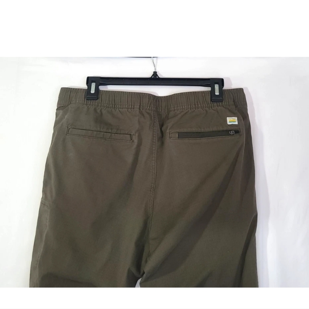 Sold! Vuori Mens Dark Oregano Duraterra Ripstop Climber Hiking Pants Large - Picture 9 of 10